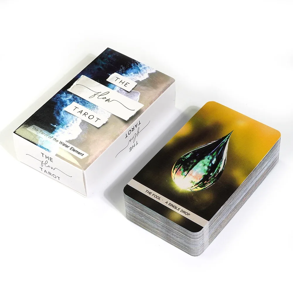 10.3*6cm Flow Tarot: The Tarot of The Water Element 78 Pcs Cards