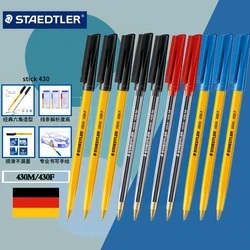 Staedtlerボールペン,大容量,0.5/0.7mm,オイルベース,学生用,手書き,学用品,文房具,1個