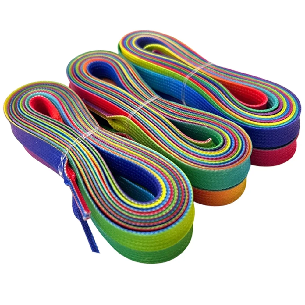 Skate Accessories Ice Hockey Laces Training League Matches Double-layer Weave Tight Weave Nylon Tensile Resistant For Ice Skates