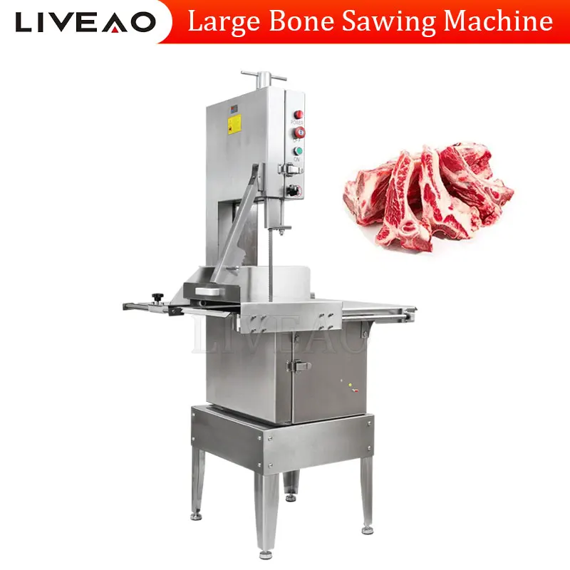 Commercial Desktop เครื่องตัดกระดูกไฟฟ้าเครื่องตัดกระดูกเครื่องตัดกระดูกขนาดเล็กโปรเซสเซอร์ไฟฟ้ากระดูกเลื่อยตัดเครื่อง