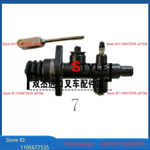 Imported forklift parts, engine chassis parts, brake lines, brake sub-pumps, brake master pumps