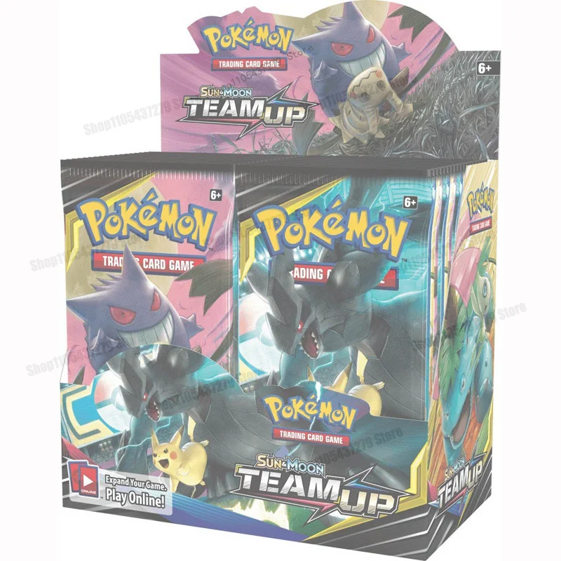 360Pcs TCG SUN&MOON HIDDEN FATES Full Series Booster Bundle English Edition Trading Cards Anime Collection Card