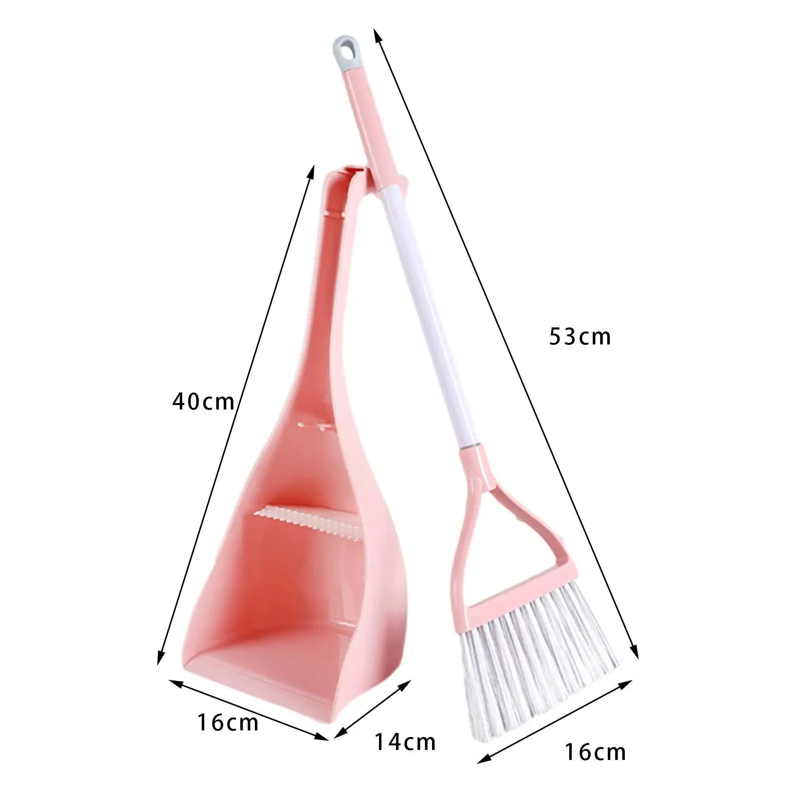 Mini Bezem met Stoffer Peuters Schoonmaken Speelgoed Set Huishouden Speelset Kinderbezem Set voor Leeftijden 1 23 4 5 Jongens Meisjes