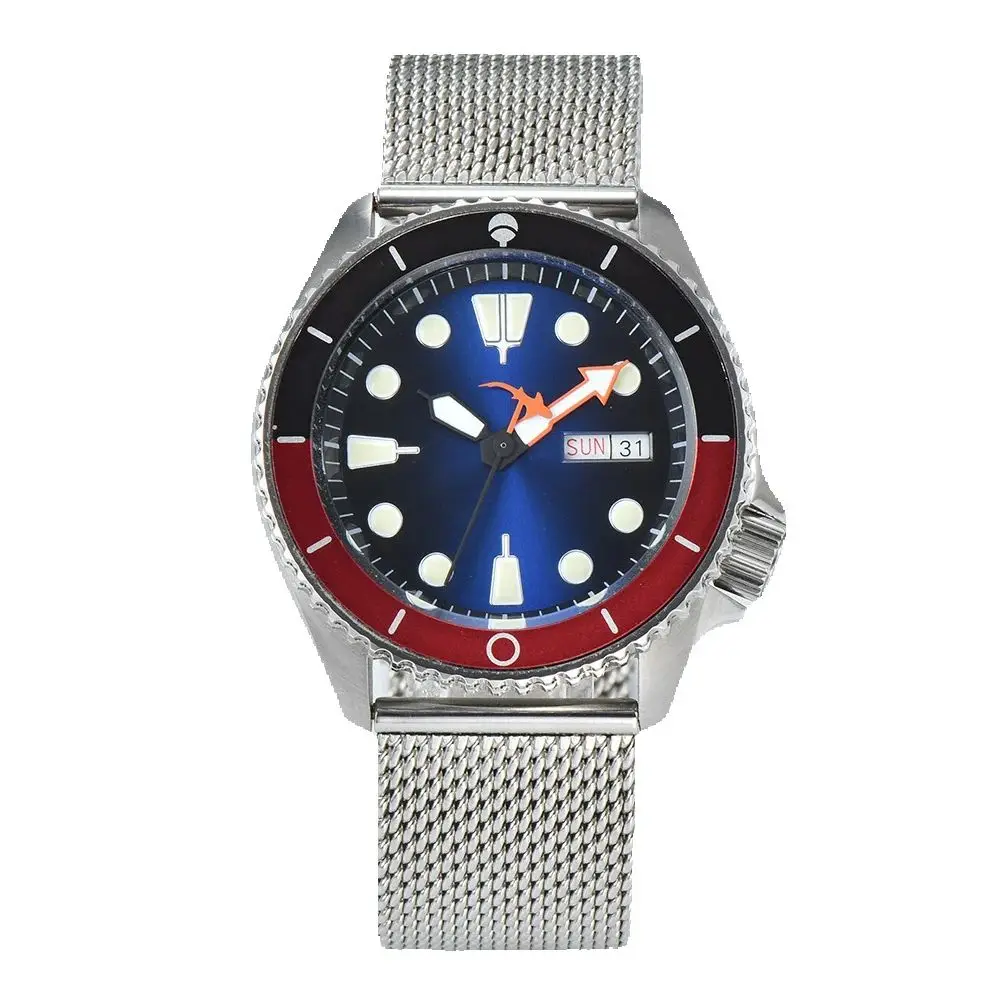 

High quality Men's 40mm NH36 watch stainless steel case Waterproof Luminous 3.8 Crown 50M Waterproof