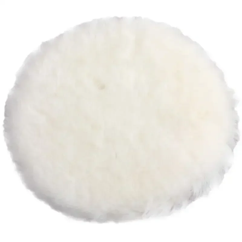 5PCS/lot 150mm Lambs Wool Polishing Bonnet Car Polishing Pad Set Polish Waxing Pads For Car Polishing Buffing Patch