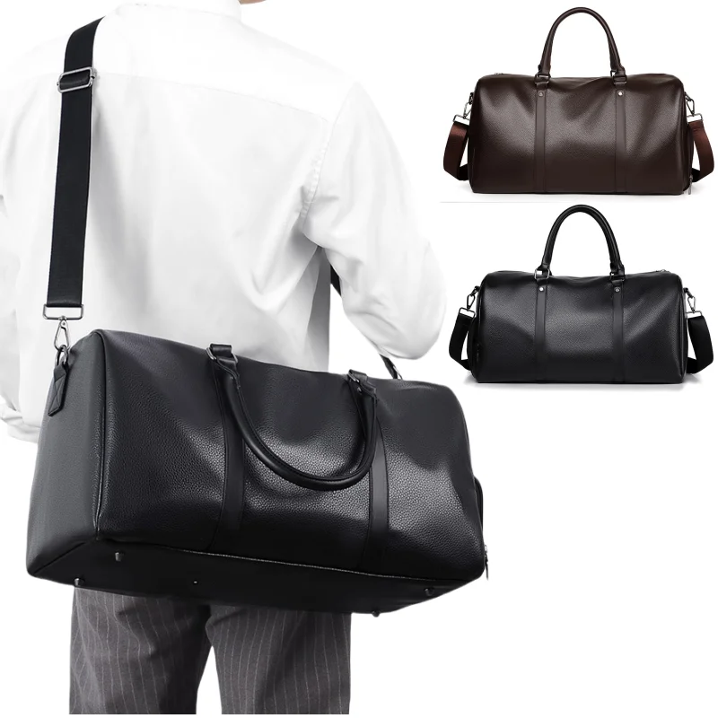 

New Business Casual Handbag, Simple and Casual Single-shoulder Crossbody Bag, Water-resistant and Large-capacity Fitness Bag