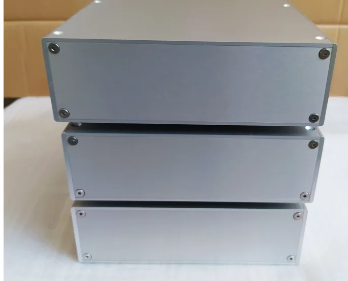 mini All aluminum amplifier chassis / Preamplifier case / AMP Enclosure DIY box (230 *70*308mm)