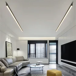 Plafoniere moderne a LED semplice soggiorno camera da letto balcone corridoio corridoio lampada da soffitto lunga decorazioni per interni per la casa lampade di illuminazione