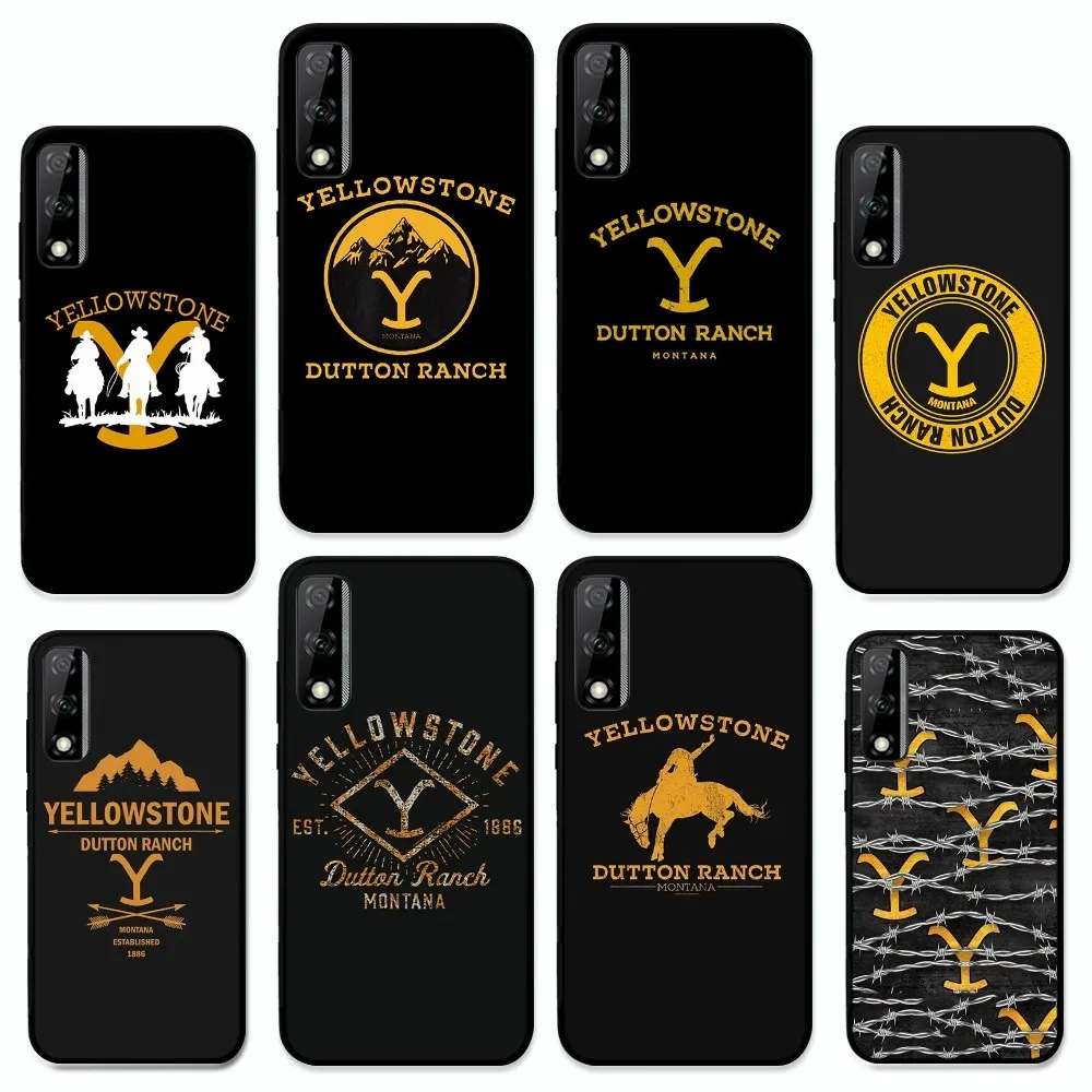 TV Series Y-Yellowstone Phone Case For Huawei Y9 6 7 5 Prime Enjoy 7s 7 8 Plus 7a 9e 9plus 8E Lite Psmart Shell