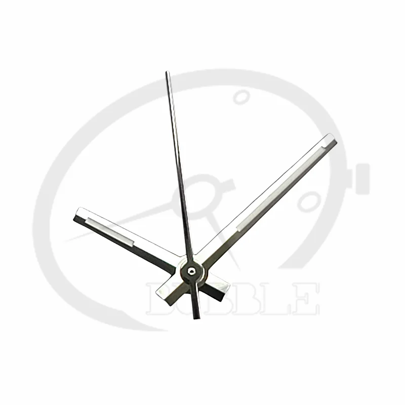 Modified Watch Accessory Silver Gold Rose Stainless Steel Green Luminous Watch Hands Fit For SEKIO NH35 NH36 4R 7S Movement