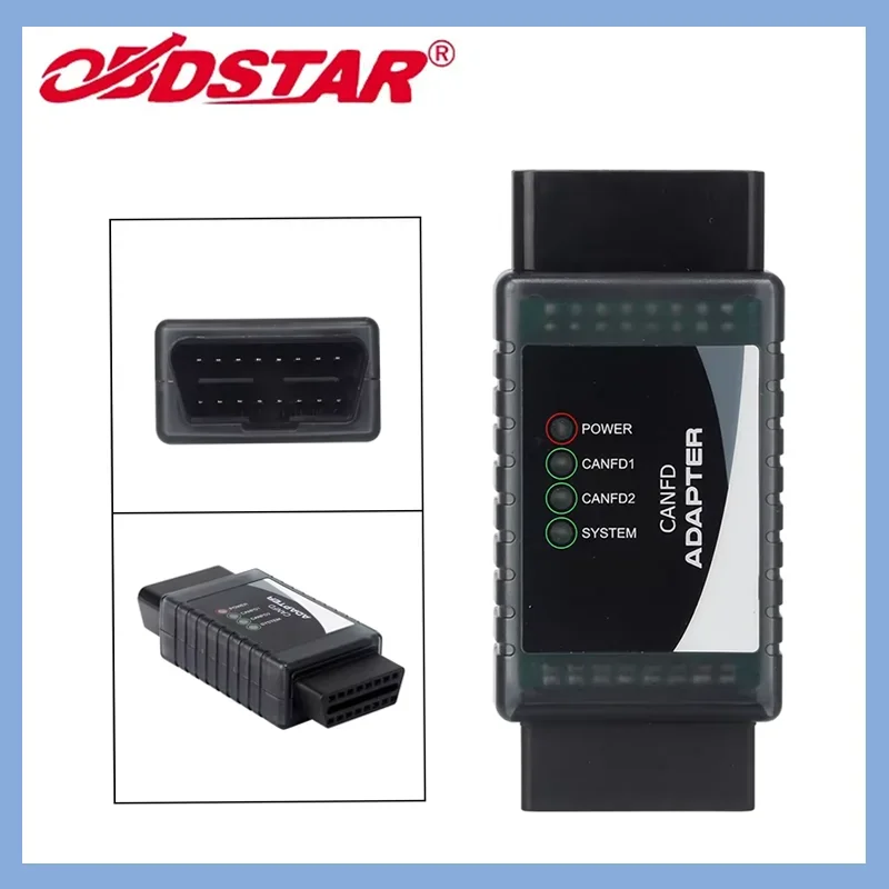 OBDSTAR CAN FD Adapter Work with Obdstar P50/ X300 DP Plus/X300 Pro4/Odomaster for Car ECU System Diagnosis with CANFD Protocols