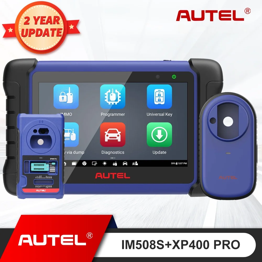 【2年間アップデート】2025年版 Autel MaxiIM IM508S Plus XP400 Pro 高度キープログラマー Autel IM608 II/ IM608 PRO IIと同等のIMMO機能搭載