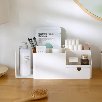 Sharkbang ABS สำนักงานจัดเก็บผู้ถือ Desktop ดินสอปากกา Sundries Badge กล่องเครื่องเขียนอุปกรณ์สำนักงานโรงเรียน