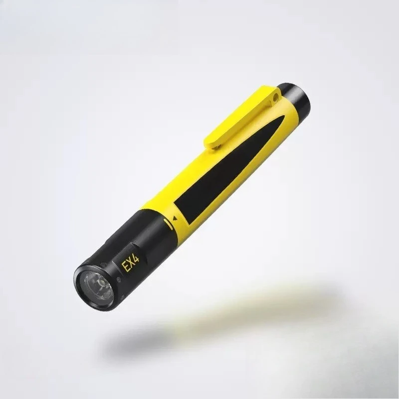 

Explosion-proof flashlight portable pen light super bright outdoor strong light super long battery life