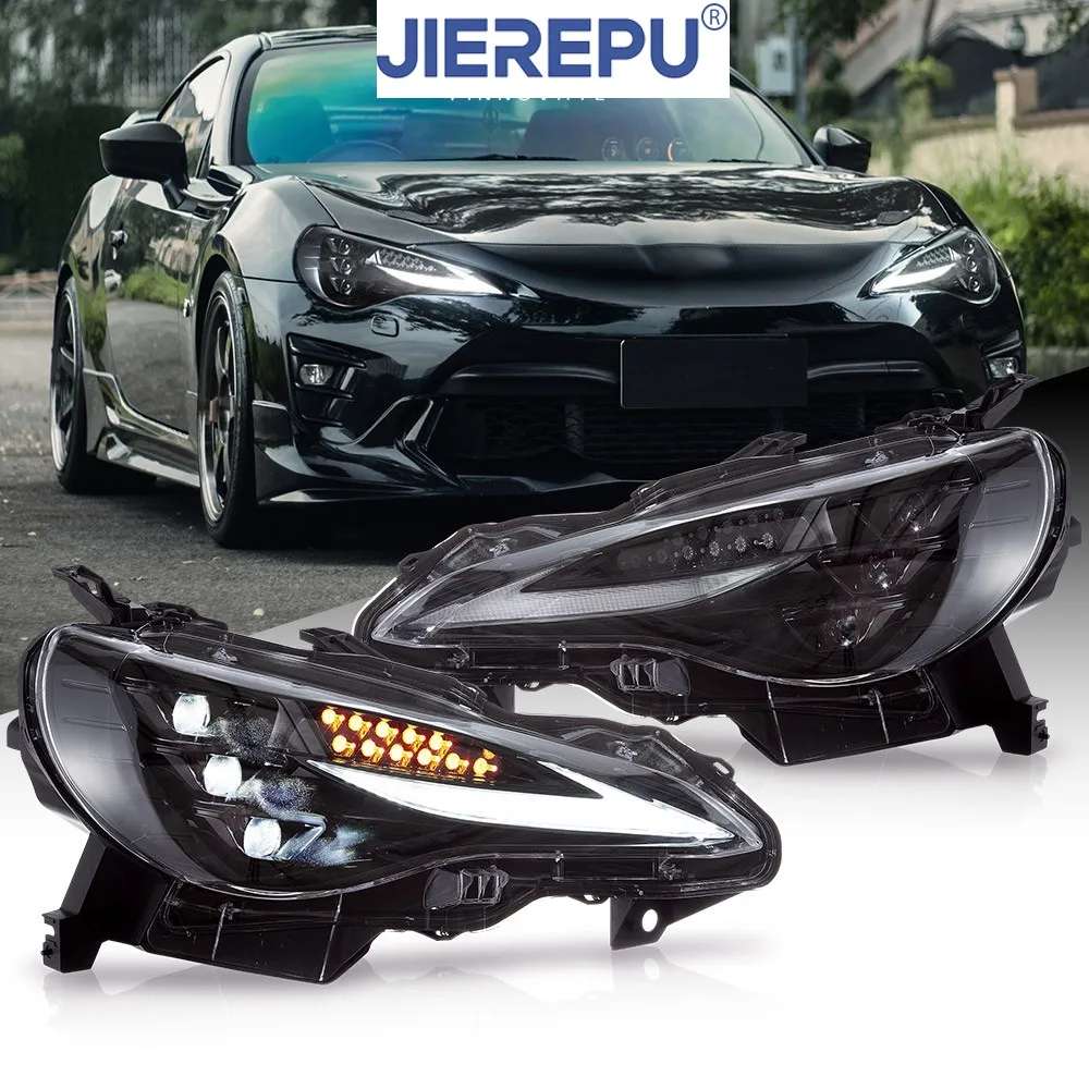 

1 пара светодиодных фар для Toyota 86 Subaru BRZ Scion FR-S 2012-2020, анимация