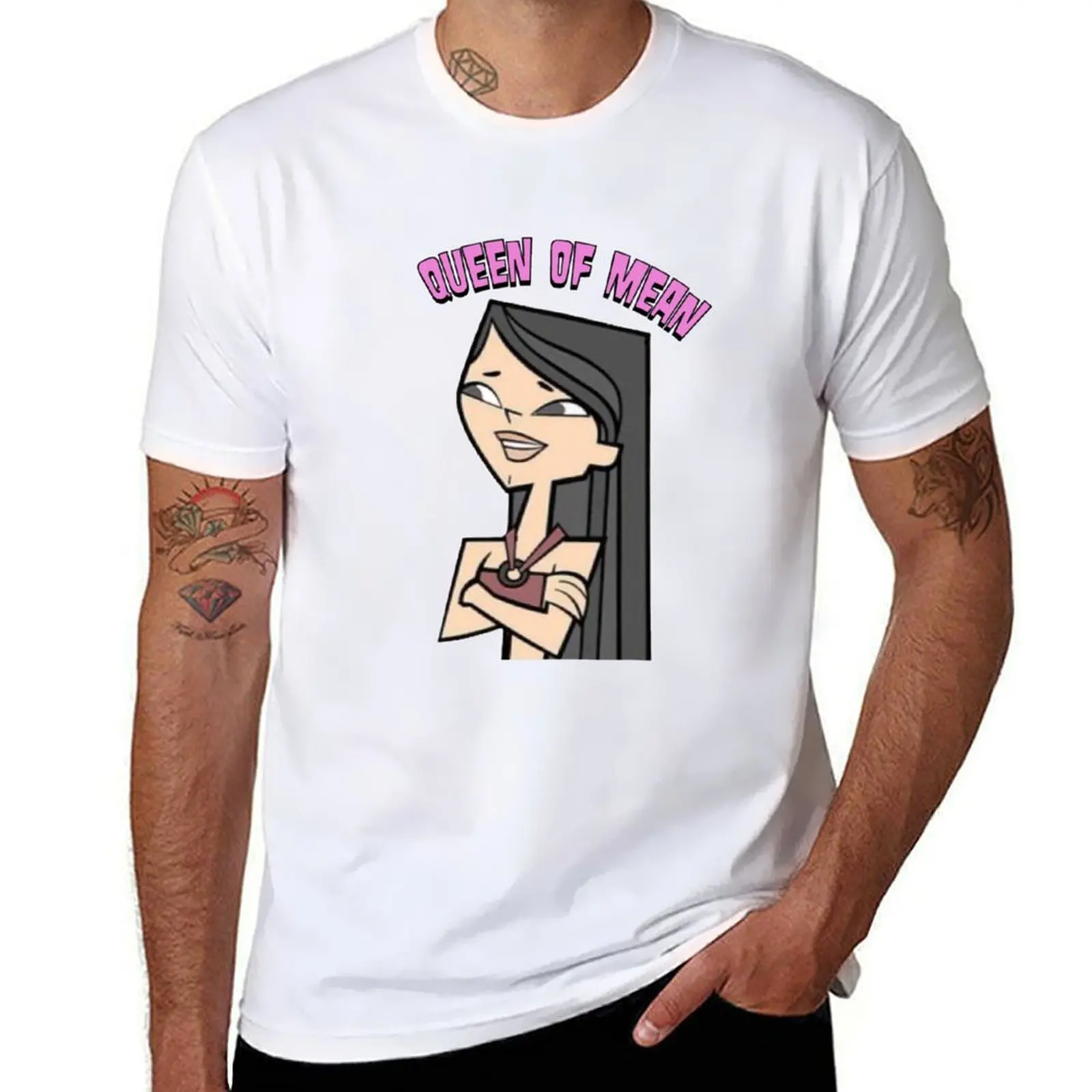 

Футболка Total Drama Island - Heather, мужская футболка из плотного хлопка, роскошные мужские футболки, хлопковая футболка для мужчин