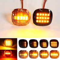2PCS NEW LED Dynamic Turn Signal Side Marker Light For Audi A3 8L A4 8D A4 S4 B5 A8 D2 1994-2000 Repeater Lamp Indicator