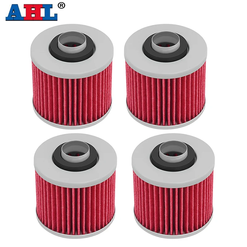 1/2/4/6/8/10PCS Motorcycle Oil Filters For YAMAHA YFM700 Raptor YFM600 Grizzly 600 Tdm850 Tdm900 MT-03 XTZ660 660 XTZ750 FZR250