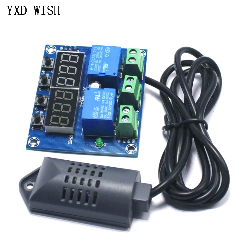 XH-M452 Temperature and Humidity Controller Module High Precision Dual Output 10A Automatic Constant Temperature M452