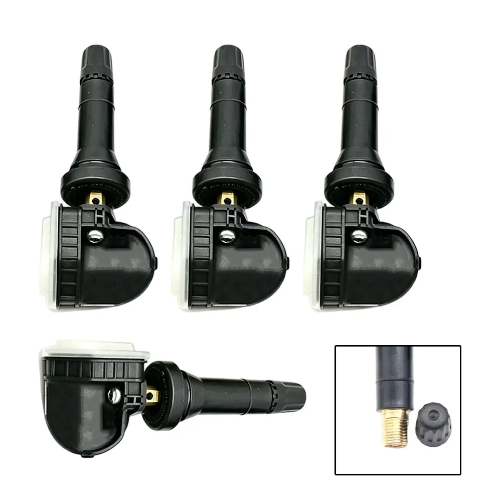 Auto Tire Gauge TPMS Sensor High-strength Construction Direct Replacement Part ABS And Metal Build 12V Operating Voltage