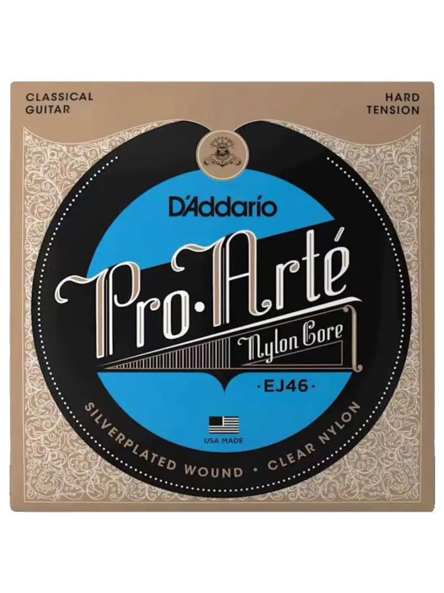 Daddario Nylon Classical Guitar Strings High Tension EJ45 EJ46 Set of 6 Guitar Accessories Standard Tension Guitar Strings - view 5