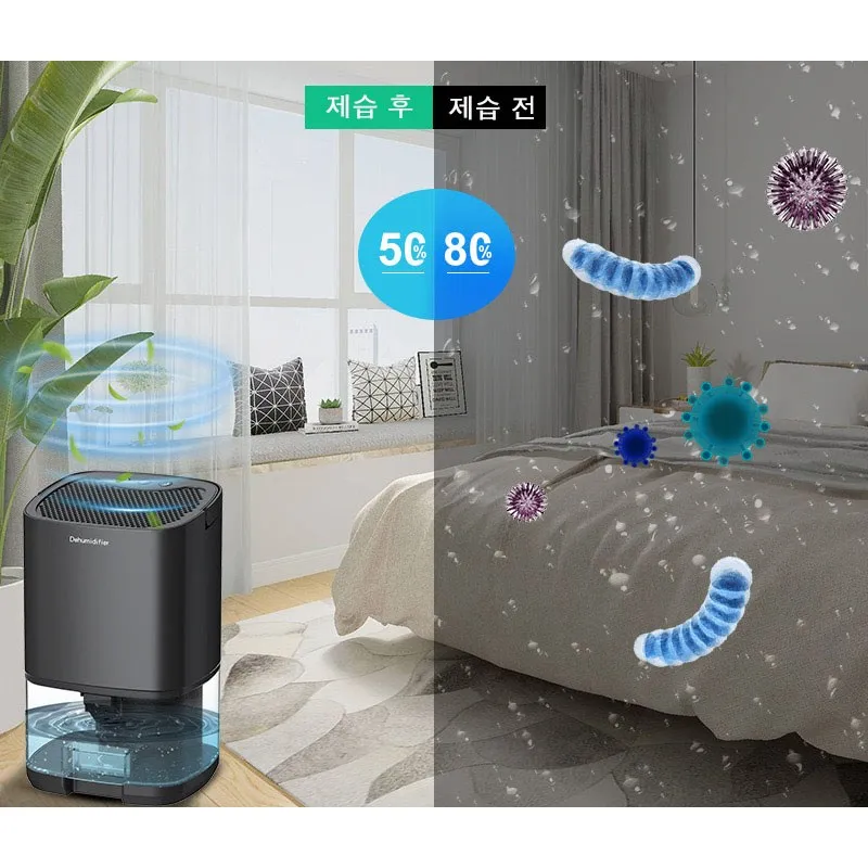 smart noiseless mini dehumidifier