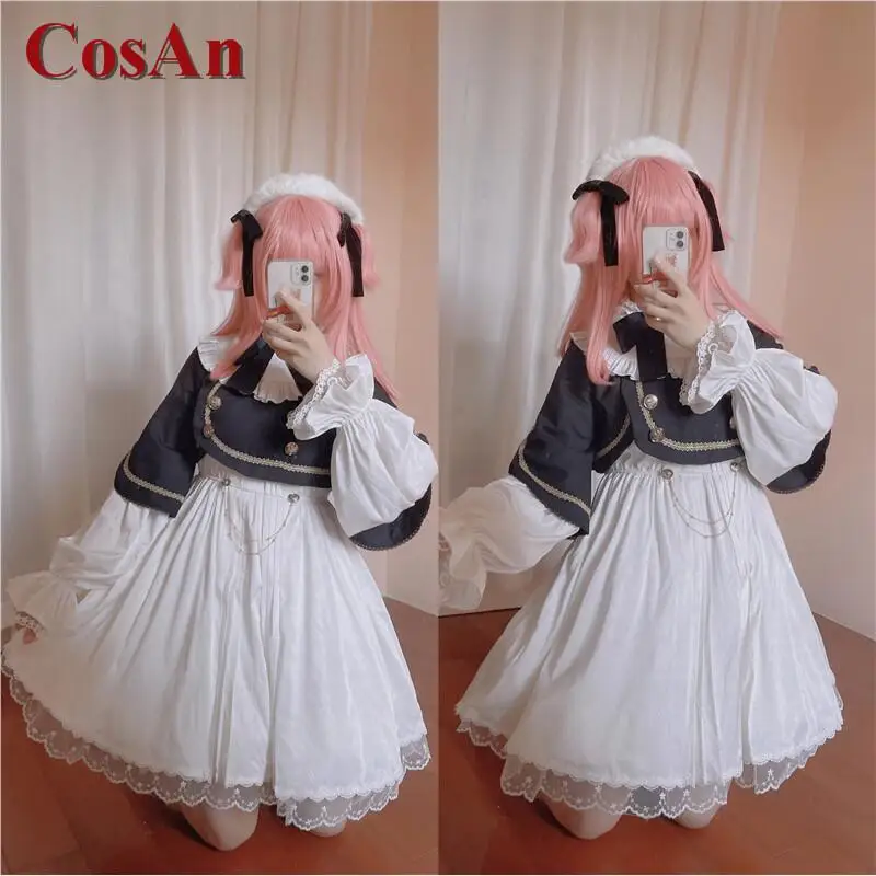 CosAn Game Azur Lane Pompeo Magno Cosplay Costume Sweet Elegant Dress Activity Party Role Play Clothing Custom-Make