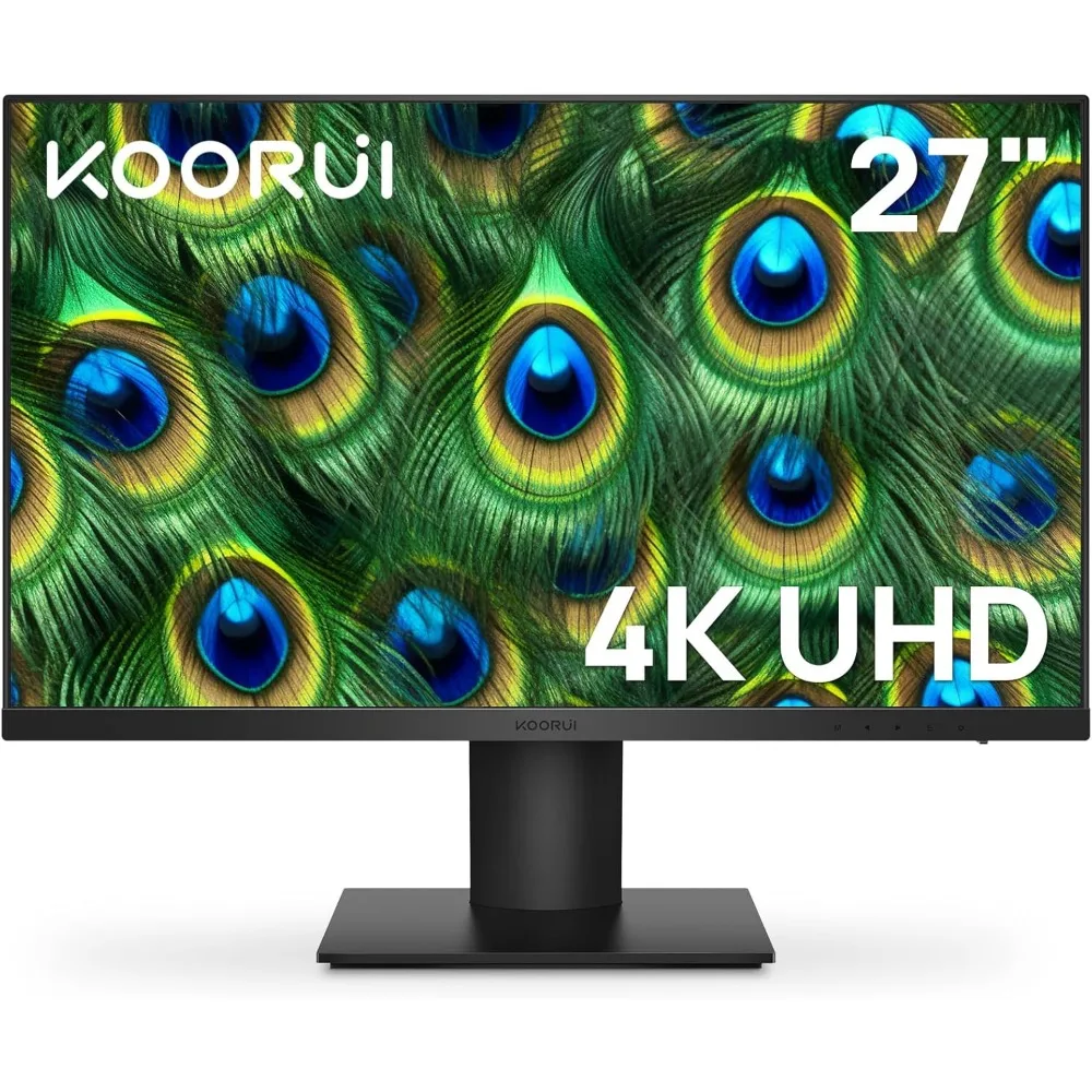 Monitor 4K UHD de 27 pulgadas (3840x2160), pantalla IPS ultrafina de ordenador de hasta 70Hz con puerto de visualización de 90% DCI-P3 y HDMI