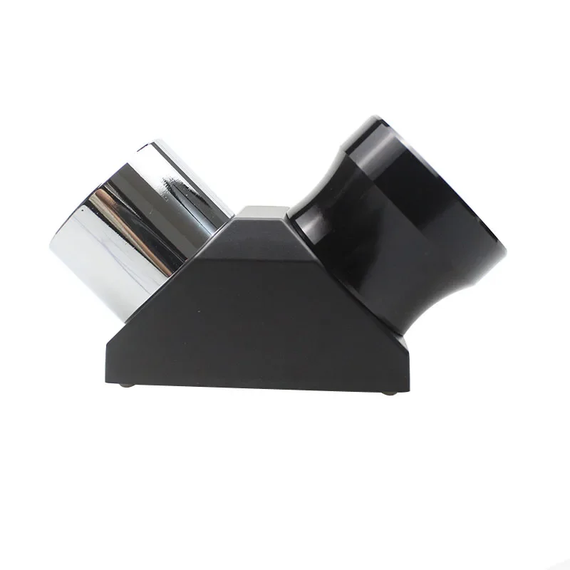 1.25-inch 90-degree Prism Zenith Mirror Full Erect Image Refraction 31.7mm Astronomical Telescope Metal Interface