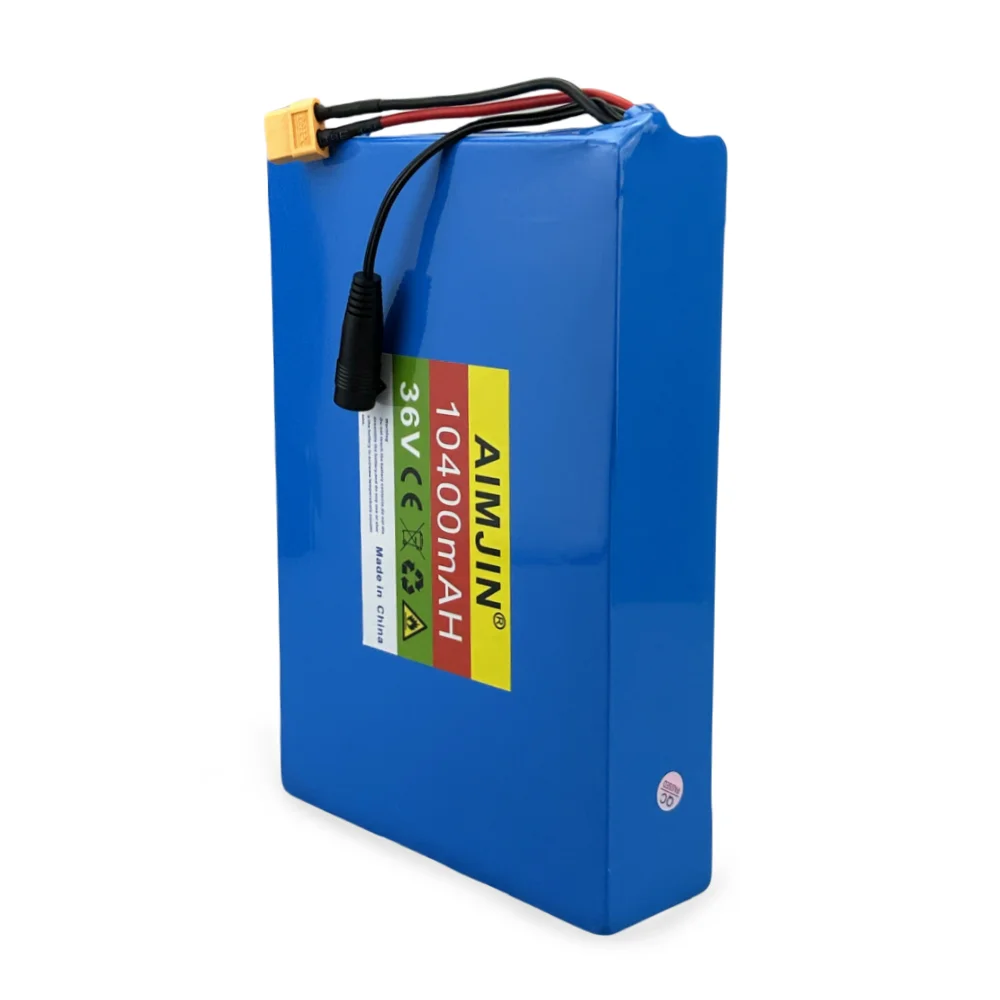 10S4P Lithium-ion Battery Pack 36V 10400mAh Power Battery Suitable for Commuter Scooter Battery Replacement