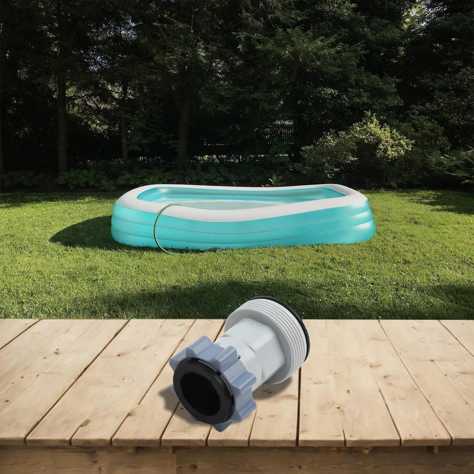 7*6*6cm 1.5 To 1.25 Inch Adapter Easy Installation Easy Installation Hose Lightweight Design Portable Hose Adapter Quick Setup