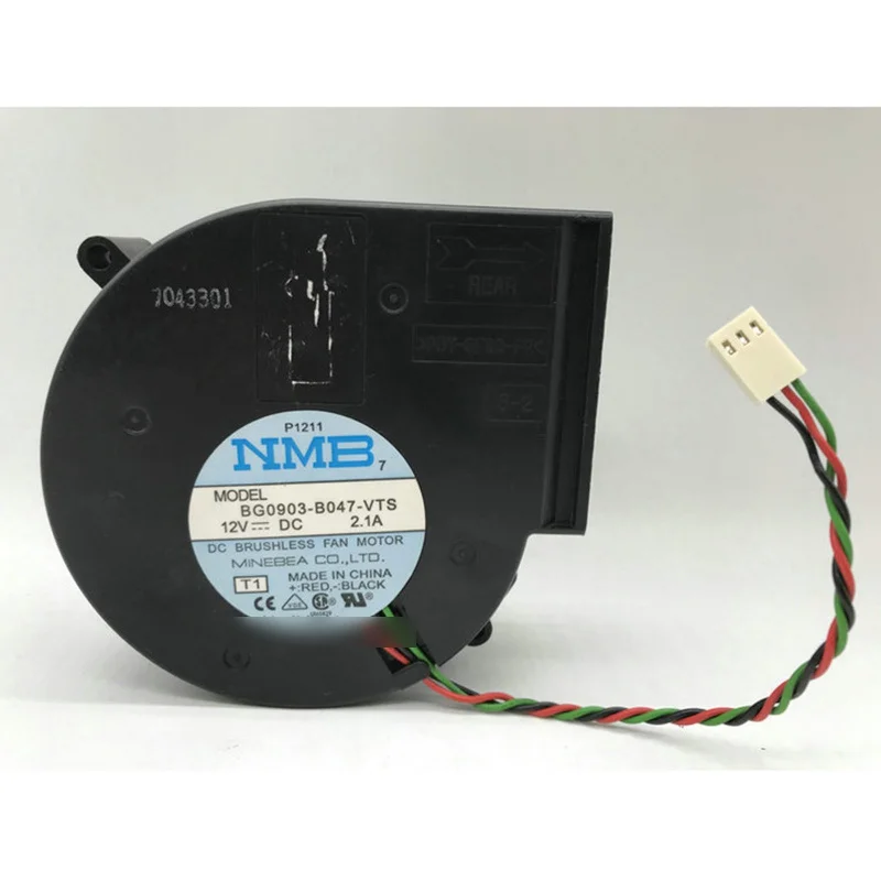 

НОВЫЙ Вентилятор охлаждения NMB 7 BG0903-B047-VTS DC 12V 2.1A, 3-проводной # QW
