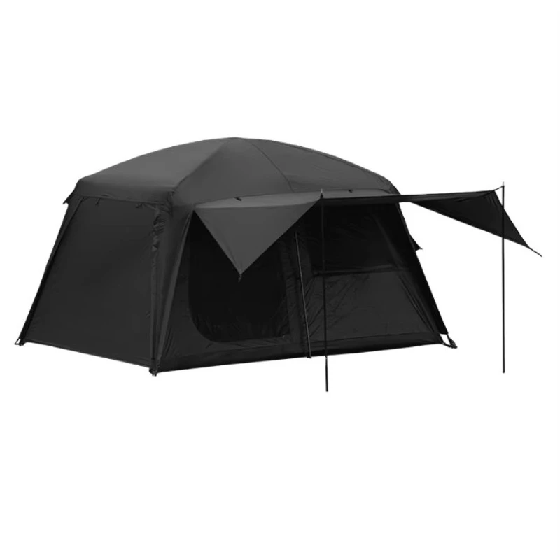 

Camping Villa Tent Camping 1-Bedroom 3-Foyer Living Room Account External Portable Folding Tent