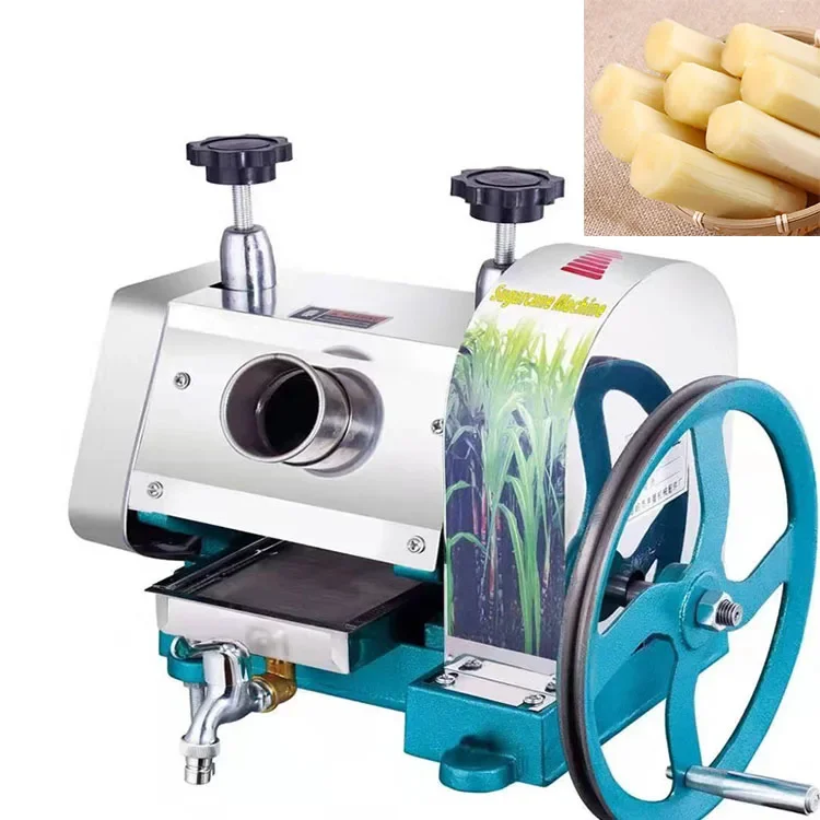 Hand Operate Sugar Cane Juicer Small Commerical Sugarcane Crusher Machine