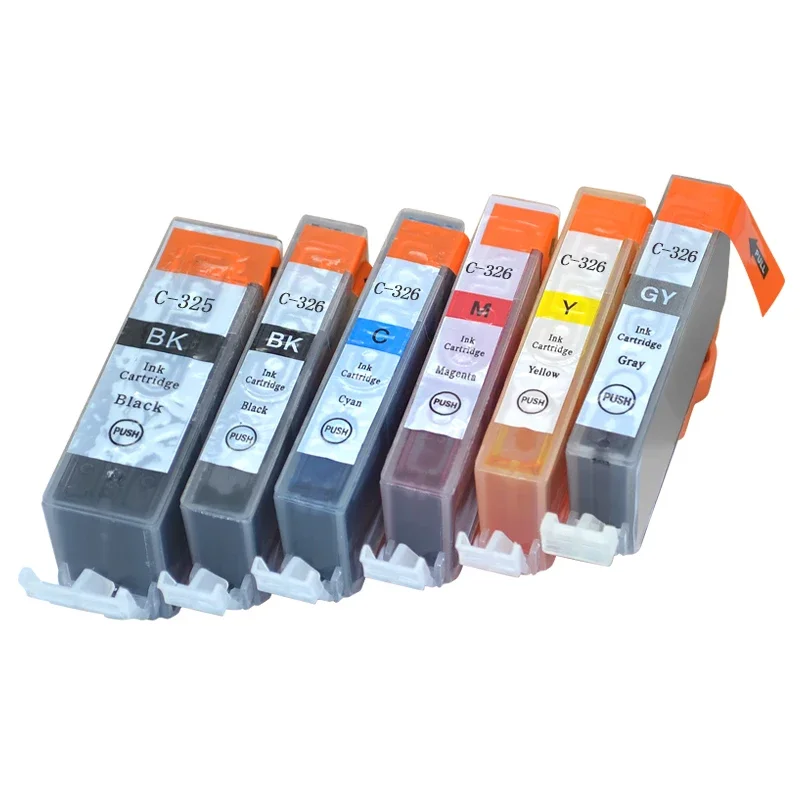 NEW Compatible ink cartridges BCI325 for Canon PIXUS MG5230 5130 6130 8130 MG6230 8230 5330 IP4830 IP4930 MX883 IX6530 printer