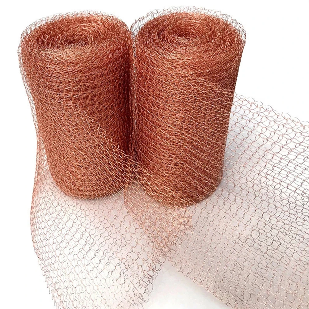 3/4m Pure Copper Soffit Mesh Anti-snail Rat Rodent Slug Snail Control Blocker Netting Protceted Plant Garden Pest & Rodent Net