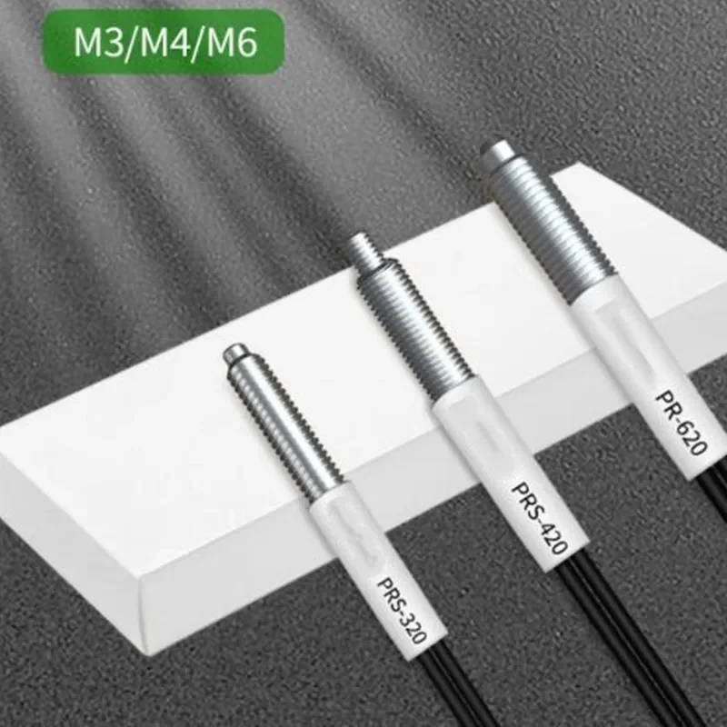 Imagem -04 - Fibra Óptica Dobra Resistência Sonda Reflexão Difusa Fio Sonda Prs320 Prs420 Pr620 Prs-320 Frs-420 2m Pcs