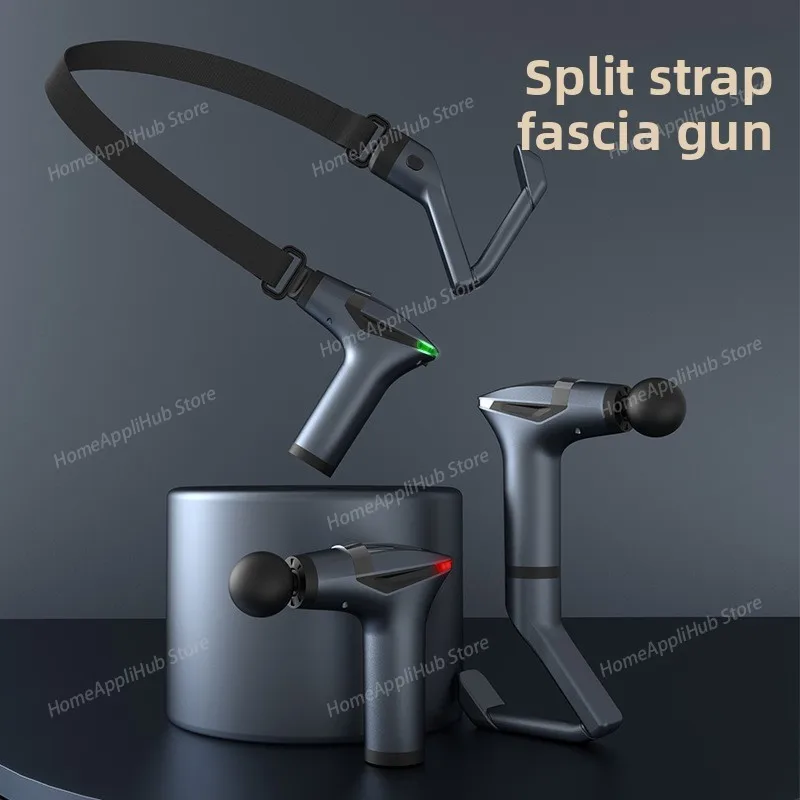 

Multifunctional Muscle Relaxation Long-handle Massage Gun Remission Deep Tissue Percussion Body Electric massage gun fascial gun