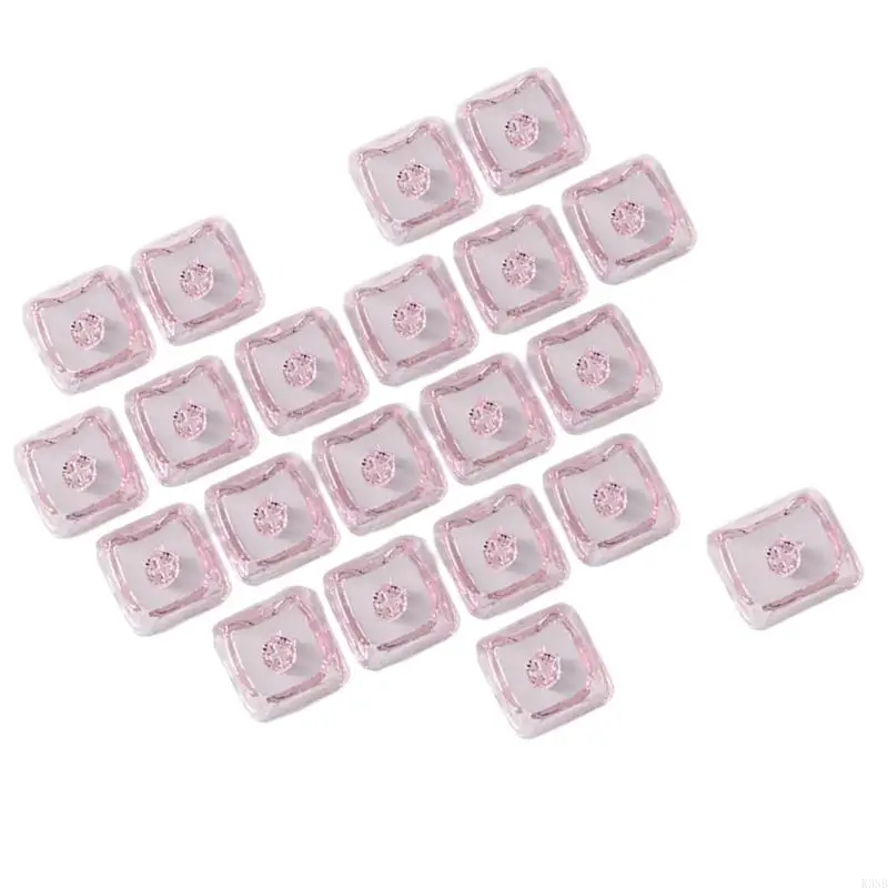 K3NB Portable 21 Love No Latveds Transparents PC Keycaps Backleit Mao ملف تعريف MAO لطلاب الترميز الليلي