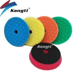 3/5/6/inch Car Polishing Pad Kit Set Self-Adhesive Buffing Waxing Sponge Wool Wheel Polishing Pad For Car Polisher Drill