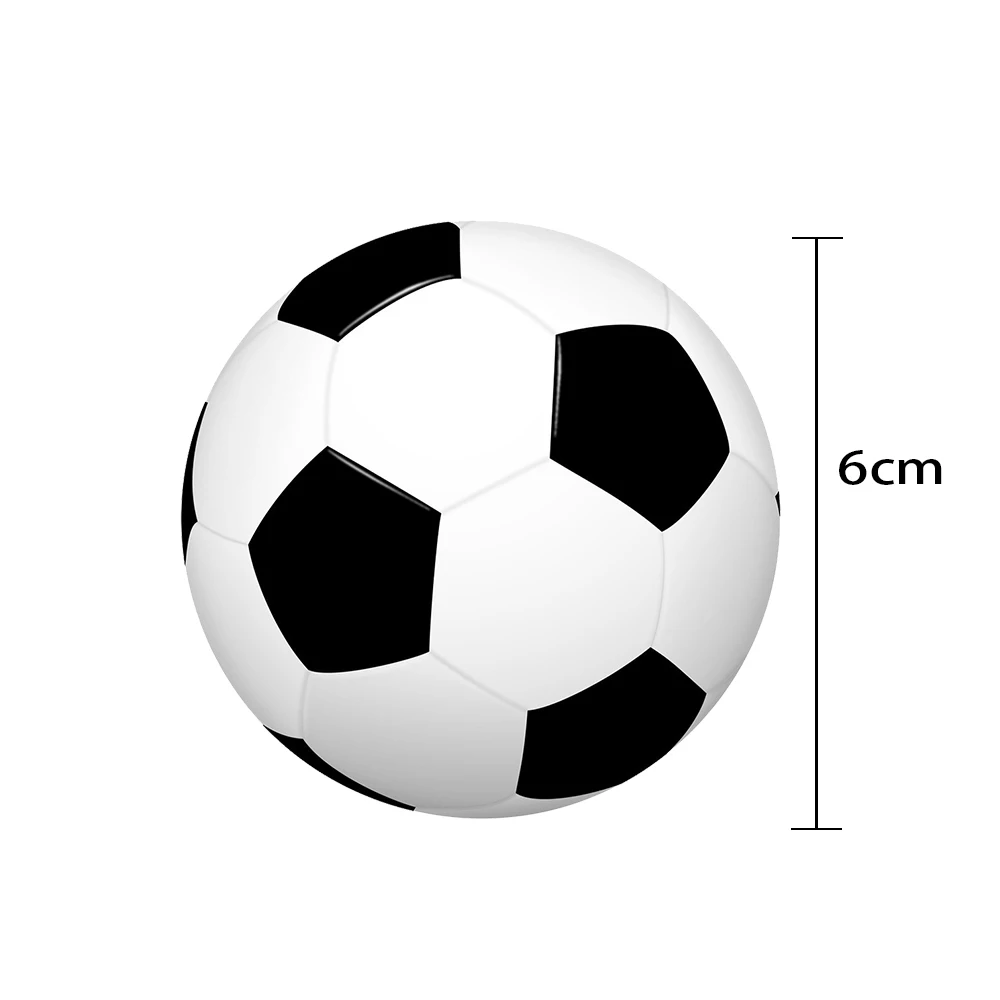 6cm Mini Sports Balls for Kids Party Favor Toy Soccer Ball Anti Stress Ball Foam Football Kids Birthday Party Decoration