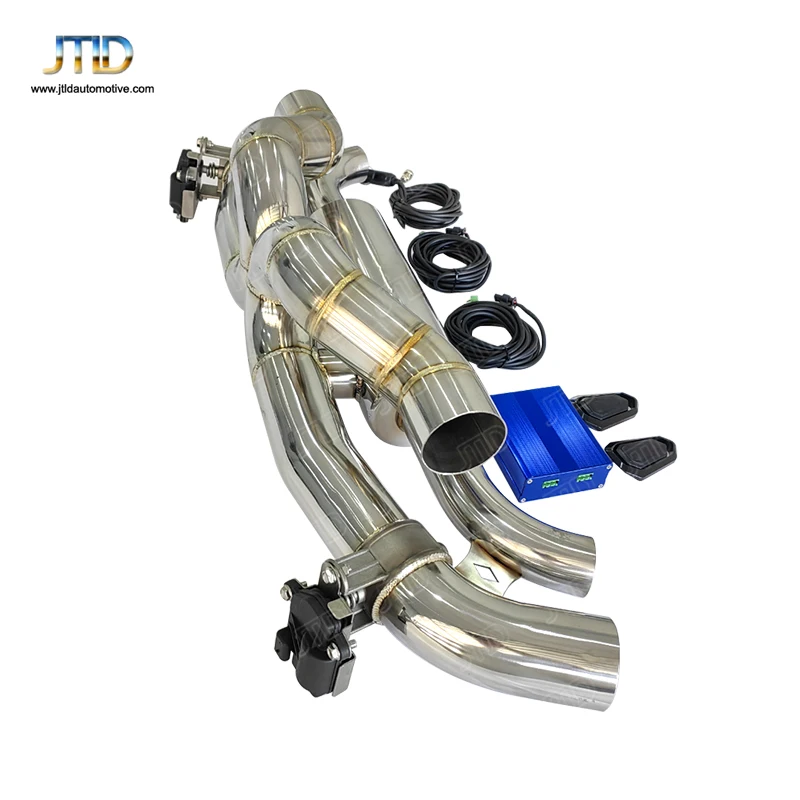 Système Catback d'échappement Valvetronic Performance Decat pour Porsche 992 Carrera Turbo S