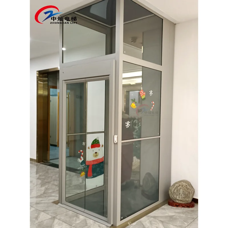 Zhongcan High Quality Fast Traction Elevator 6-10  Passengers Elevator
