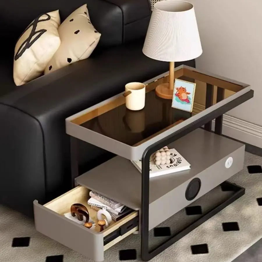 

Luxury Japanese Coffee Table Black Storage Vintage Nordic Coffee Table Hotel Decor Poker Muebles Para El Hogar Home Furniture