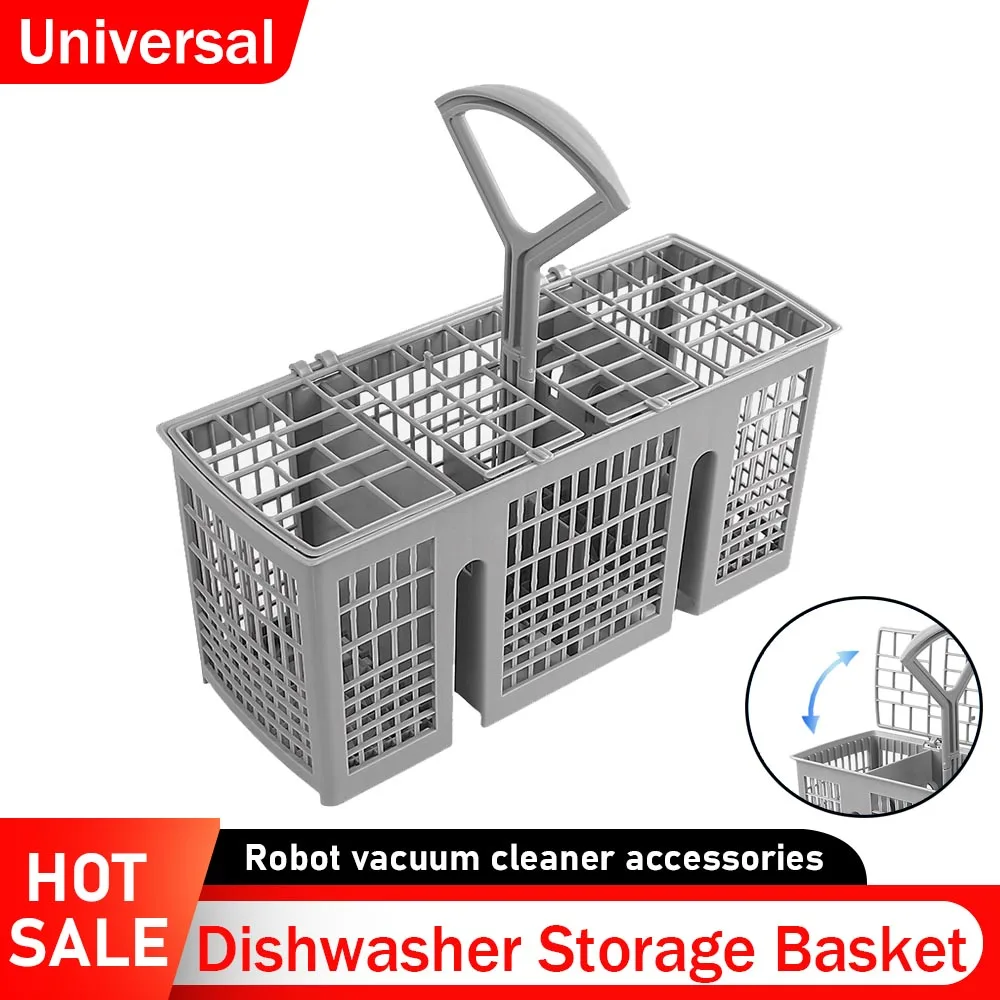 Cesta de talheres para máquinas de lavar louça, para siemens, bosch, maytag, kenmore, suprimentos de armazenamento de cozinha, cesta de talheres universal