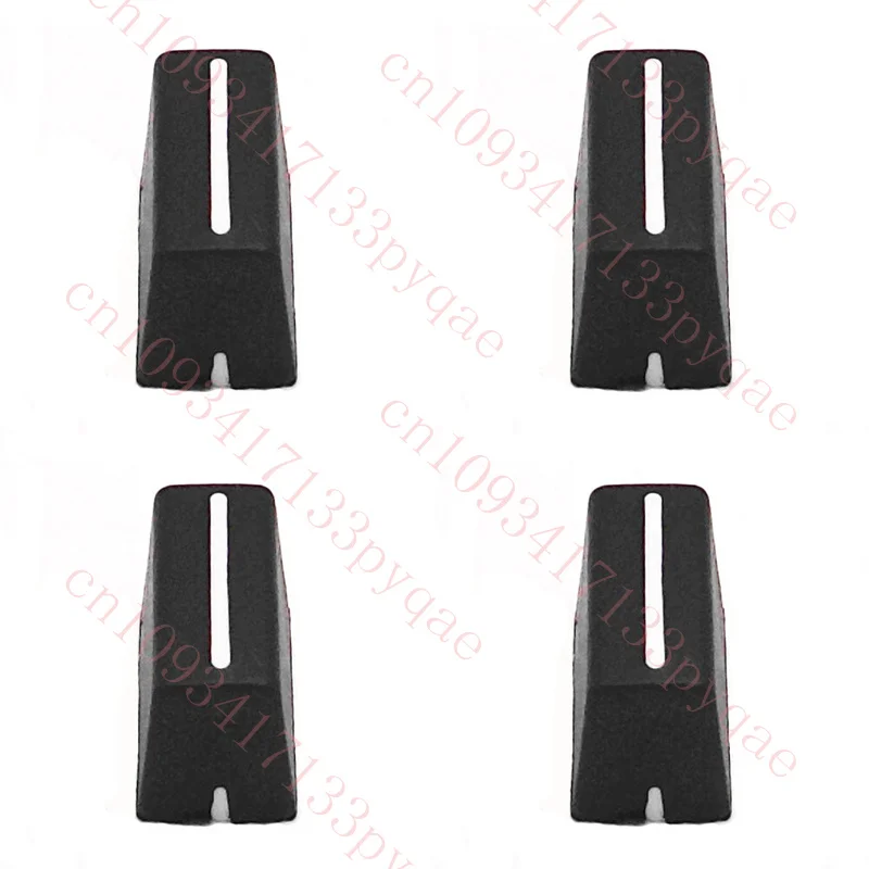 4pcs Fader Knob Cap For Pioneer DDJ-SX SZ Rane 61 62 64 68 Denon Numark (Black)