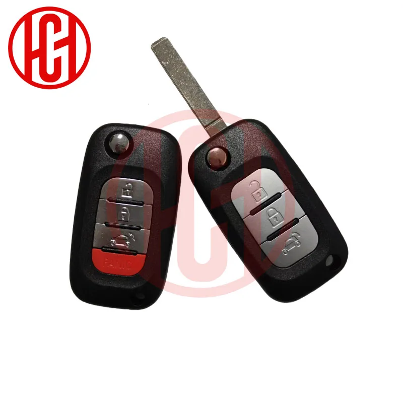 3/4 Buttons Remote Car Key Shell Case Cover Fob For Mercedes Benz Smart Fortwo 453 Forfour 2015 2016 2017 Folding Key