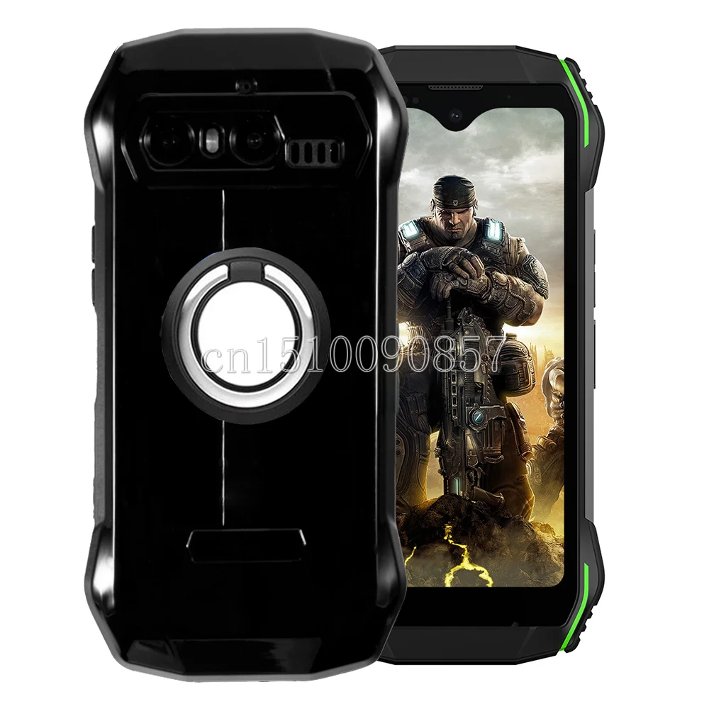 Case For Blackview N6000 Ring Holder Shockproof Soft TPU Case Cover For Blackview N6000 Couqe Funda