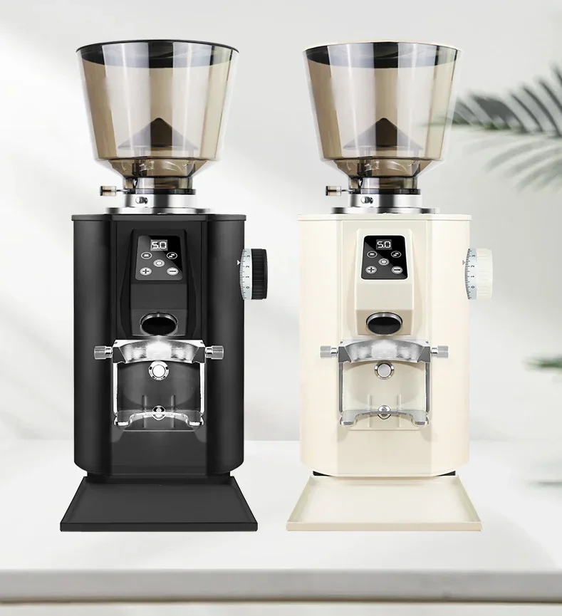 Grinder Hotel Commercial Quantitative r External Adjustment Grinder Machine Equipment Electric Coffee Bean Crushe