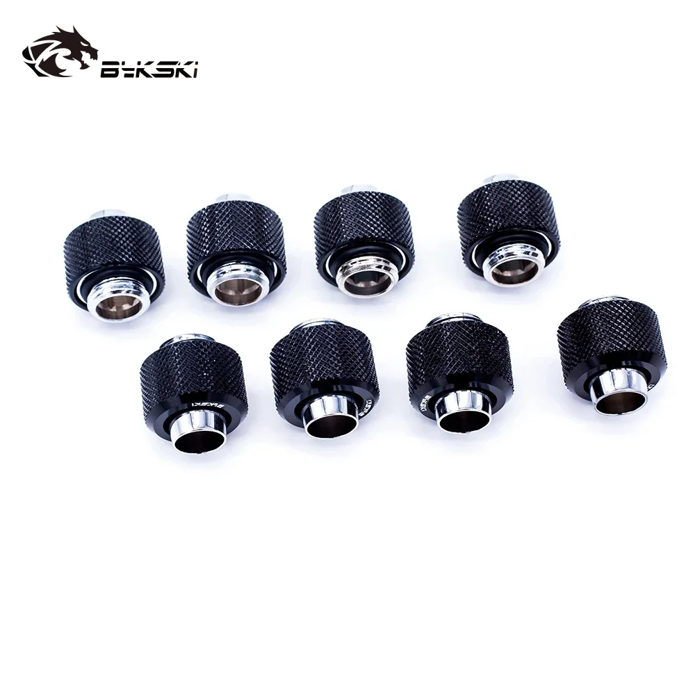 8pcs/lot Fitting Use Inside Diameter 9.5+ Outside Diameter 12.7mm Hose 3/8"ID X 1/2"OD Tubing Hand Compression Connector Fitting